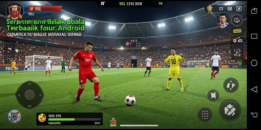 Tampilan gameplay 9SL yang seru dan kompetitif dalam sepak bola.
