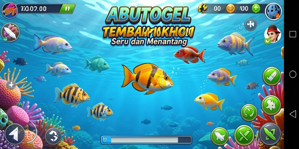 Gameplay ABUTOGEL yang memikat dan penuh warna.