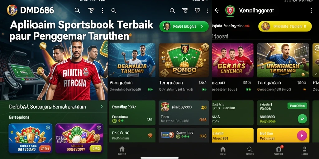 Tampilan permainan DMD686 yang menarik dan interaktif.