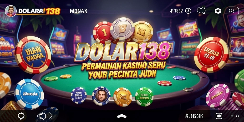 Tampilan gameplay Kasino DOLAR138 yang menarik dan interaktif.