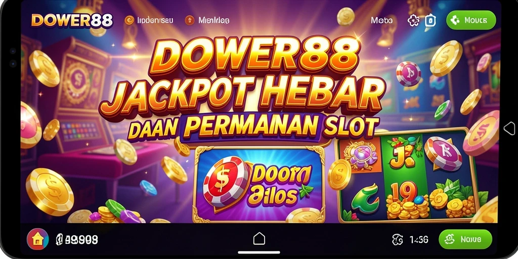 Gameplay menarik DOWER88 dengan berbagai tema slot.