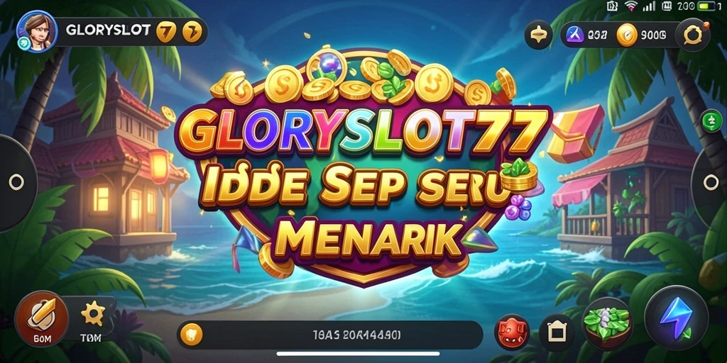 Tangkapan layar gameplay GLORYSLOT777 dengan aksi Idle yang seru.
