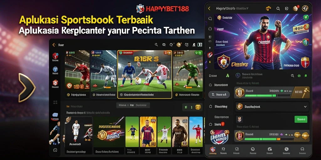 Screenshot tampilan gameplay Sportsbook yang menarik dan interaktif.
