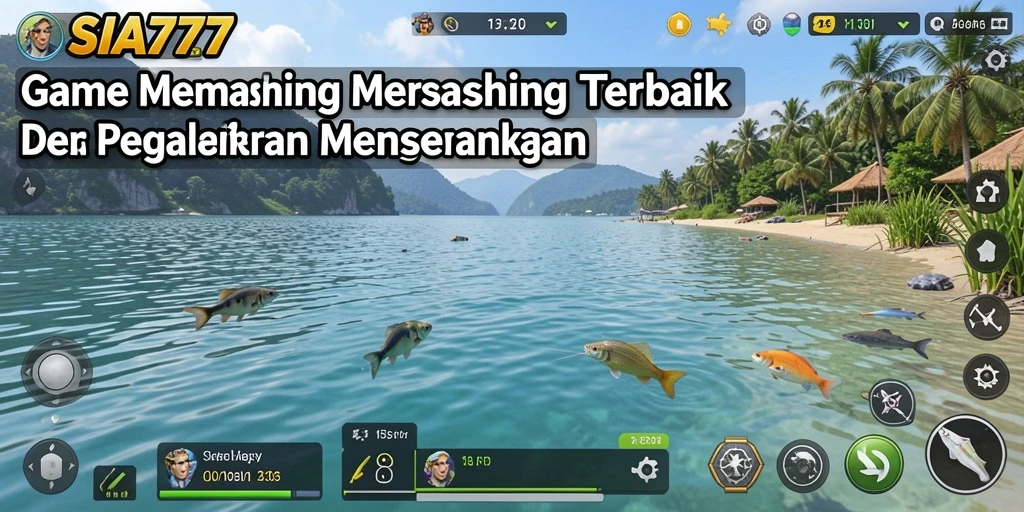 Tampilan gameplay SIA777 dengan suasana memancing yang menakjubkan.
