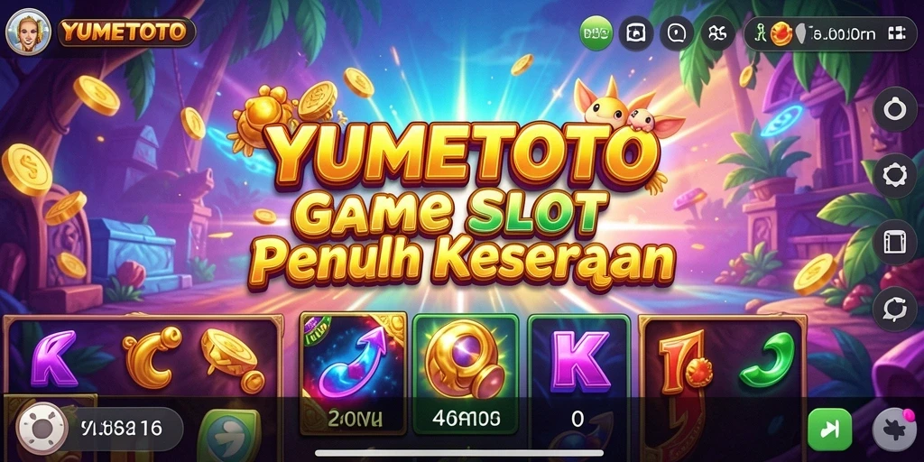 Screenshot gameplay YUMETOTO menampilkan suasana slot yang menarik.
