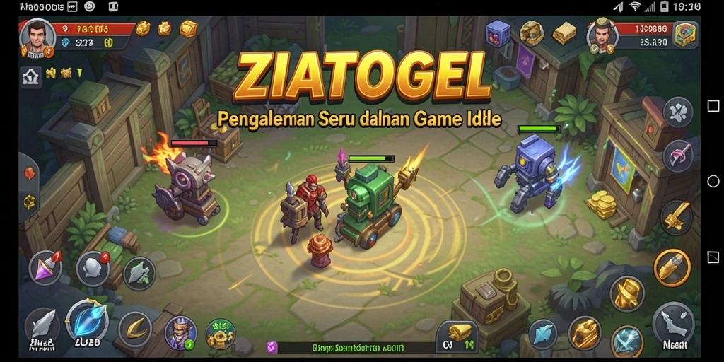 Tampilan gameplay ZIATOGEL yang menarik dan penuh strategi.