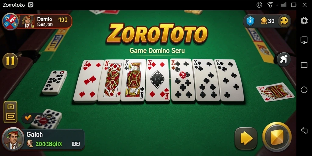 Tampilan gameplay seru di ZOROTOTO dengan grafis menarik.