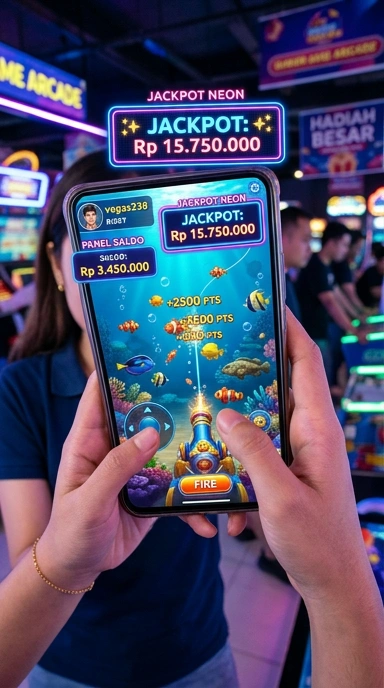 Halaman unduh APK resmi vegas338 untuk pengguna Android.